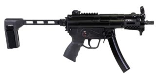 PTR 9KT 9MM 5.16", 3 Lug Barrel 1/2x28 MLOK Handguards