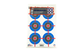 Pro-Shot CB-SPLTR-MB-8PK Splatter Shot 12x18 Multi Bullseye Tag Paper 8PK