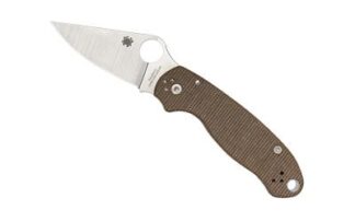 PARA 3 BROWN CANVAS MICARTA CPM CRUWEAR PLAINEDGE C223MPCW