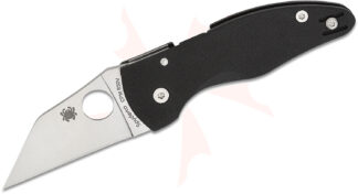 SpyderCo C264GP Microjimbo Black G-10 Plainedge