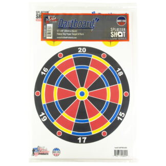 Pro-Shot CB-GS-DART-8PK Splatter Shot Game Series 12x18 Dartboard Tag Paper Target-8PK