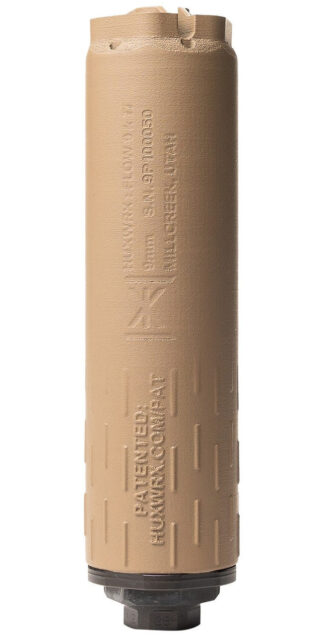Huxwrx FLOW 9K Ti (FDE) Suppressor