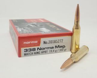 Norma 338 Norma Mag. 300GR Match King HPBT