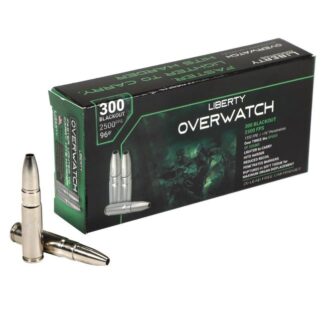 Liberty OW 300 Blk Overwatct Ammunition 20 Count LA-OW300-96-2500