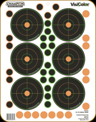 Champion Adhesive 25Yd. SM Bore Target 5/Pk 90 Pasters