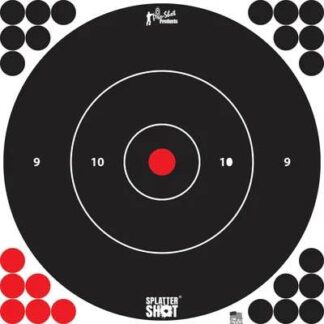 PROSHOT 12B-WHTE-5PK 12" SPLATTER BULLSEYE TRG