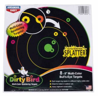 BC Dirty Bird Multi CLR Bull's Eye TGT 8 Pack