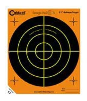 Caldwell 550010 Orange Peel Bullseye 5.5" 10 Sheet