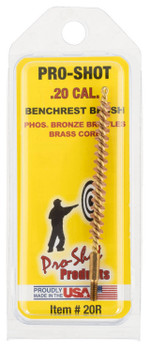 Pro-Shot Pistol Brush .20 Cal. Rifle Bronze