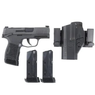 365-9-BXR3P-MS-TACPAC P365,9MM,3.1IN,TAC PAC ,BLK,STRIKER,X-RAY 3,POLYMER GRIP, (3) 12RD MAG,OP