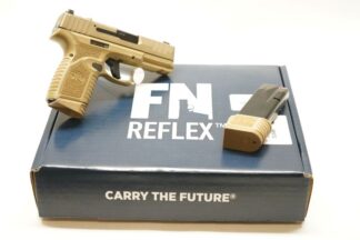 USED FN Reflex 9MM S/N CCW0112474 2-Mags & BOX
