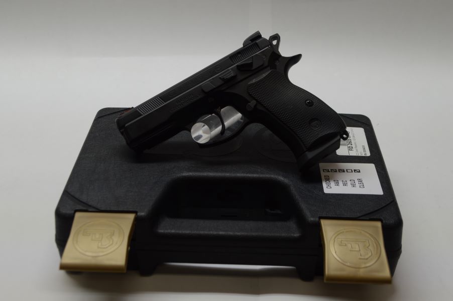 USED CZ 75 P-01 9MM S/N D056033 1-Mag & BOX