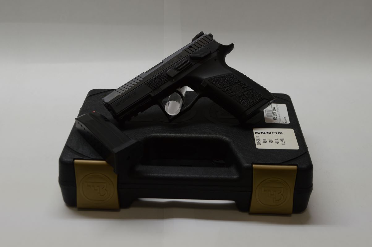 USED CZ P-07 9x19 S/N E049515 2-Mags & BOX