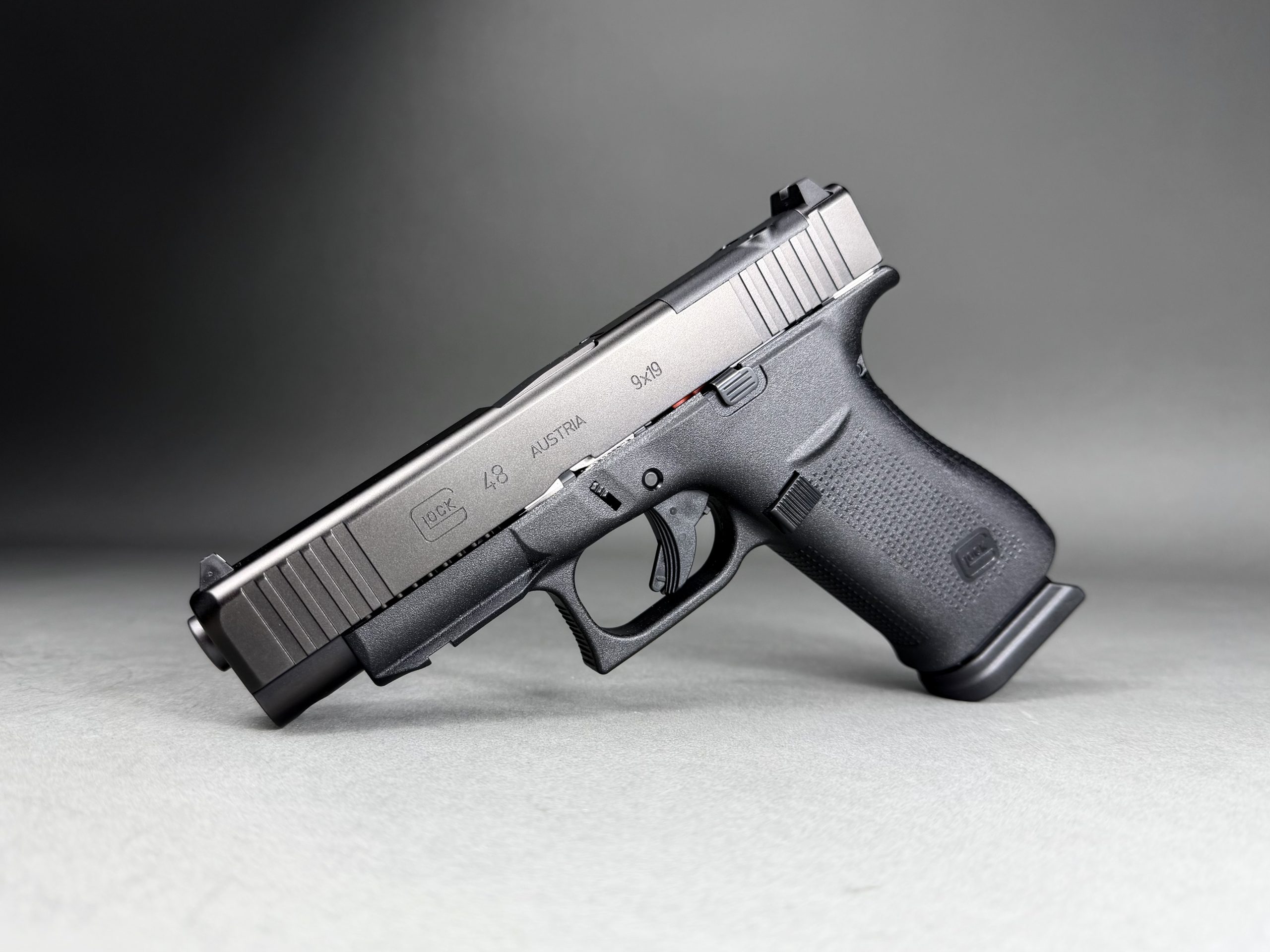 Glock G48 9MM 4" MOS 15+1 RAIL FS FRONT RAIL