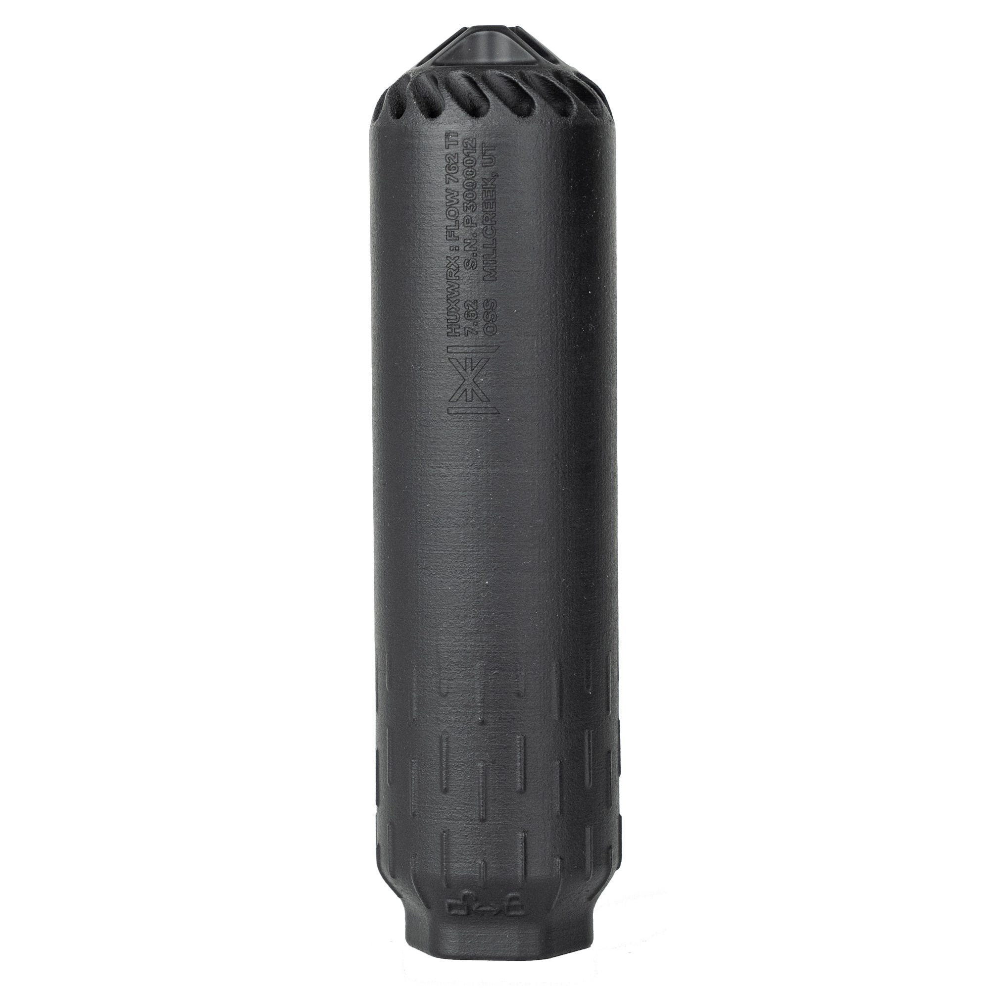 HUXWRX Flow 7.62 Silencer BLK W/Muzzle brake