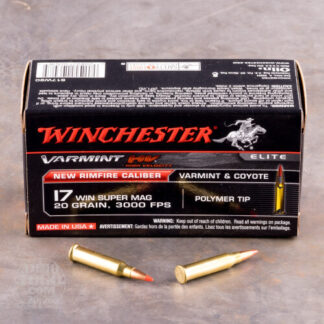 WIN S17W20 17WSM 20 HV VARMINT