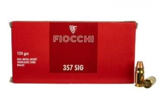 FIO 357SIGAP 357 Sig 124 FMJ