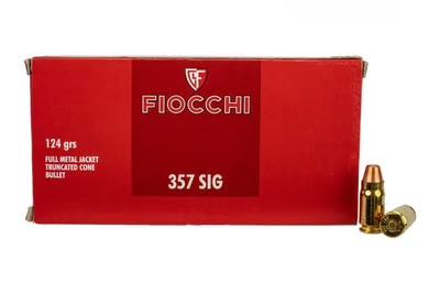 FIO 357SIGAP 357 Sig 124 FMJ