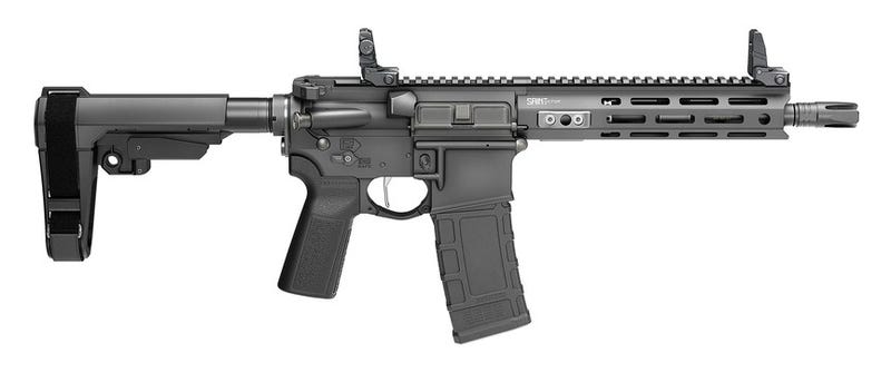 Springfield Armory Saint Victor Pistol 300BO SBA3 BLK