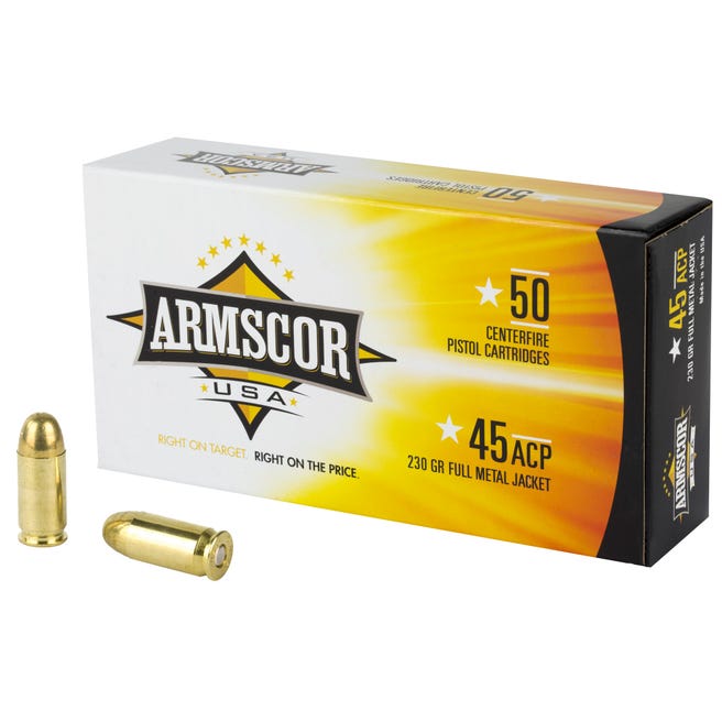 Armscor 45ACP 230GR FMJ