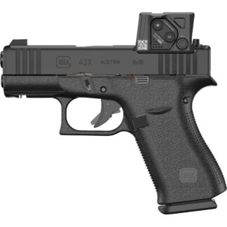 Glock 43X 9MM 3.39" MOS8 15+1 Rail, Aimpoint COA
