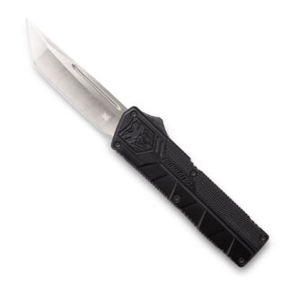 COBRATEC BCTLWTNS Black Lightweight Tanto-Not Serrated