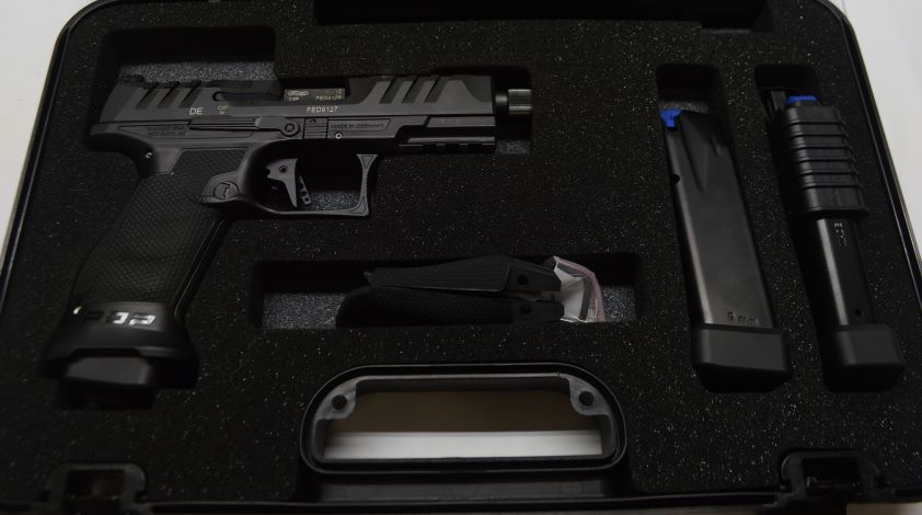 USED Walther PDP Compact 9MM S/N FED9127 3-Mags & BOX