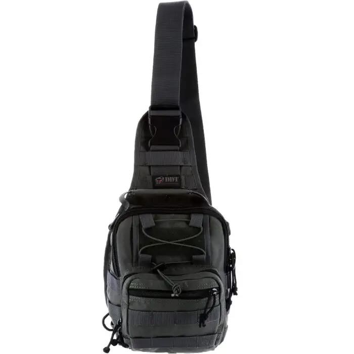 DDT 10914 Night Stalker Small Sling Bag - Gunmetal