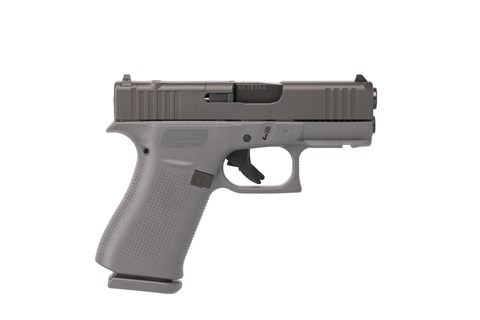 Glock 43X 9MM Gray Frame 3.39" MOS 15+1